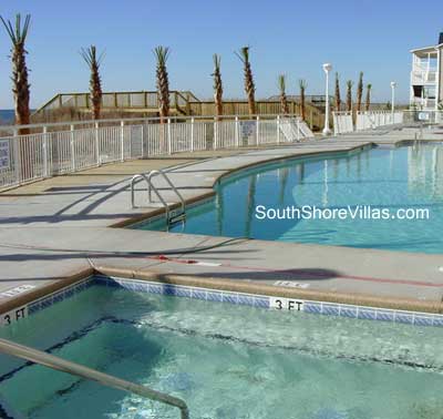 South Shore Villas North Myrtle Beach Oceanfront Pool